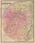 Map of the Adirondack Wilderness by S. R. Stoddard