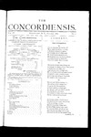 The Concordiensis, Volume 4, Number 1 by Robert A. Wood