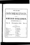 The Concordiensis, Volume 10, Number 2 by E. D. Very