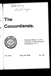 The Concordiensis, Volume 22, Number 25 by George Clarence Rowell