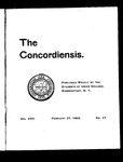 The Concordiensis, Volume 25, Number 17 by John D. Guthrie