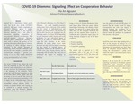 COVID-19 Dilemma: Signaling Effect on Cooperative Behavior