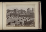 View of the forum, toward the Basilica of Maxentius and Constantine