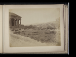 View of the northeast corner of the of the Temple of Concord, with the countryside by William James Stillman