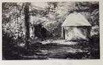 6.13 View of a Campground in a Forest, with a White Tent, White Mts by William Stillman